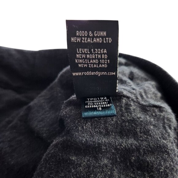 Rodd & Gunn Men's Size L Charcoal Gray Birch Hill Quilted Jacket - Picture 9 of 9